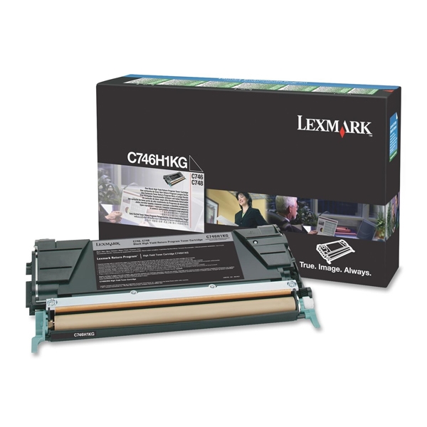 Toner Lexmark C746H1KG Black (C746H1KG) (LEXC746H1KG) Toner Lexmark C746H1KG Black (C746H1KG) (LEXC746H1KG)