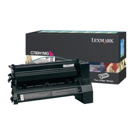 LEXMARK C780/782 HC MAGENTA TONER (10k) (C780H1MG) (LEXC780H1MG)