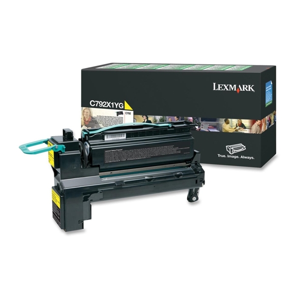 LEXMARK C792 YELLOW EXTRA HC TONER (20k) (C792X1YG) (LEXC792X1YG) LEXMARK C792 YELLOW EXTRA HC TONER (20k) (C792X1YG) (LEXC792X1YG)