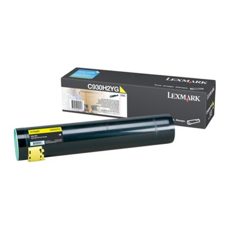 LEXMARK C935 YELLOW TONER (C930H2YG) (LEXC930H2YG)