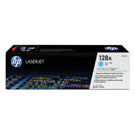 HP 128A LaserJet CP1525/CM1415 Cyan Toner (CE321A) (HPCE321A)