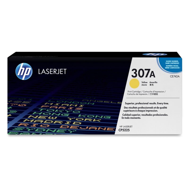 HP LaserJet CP5225 Yellow Toner (CE742A) (HPCE742A) HP LaserJet CP5225 Yellow Toner (CE742A) (HPCE742A)