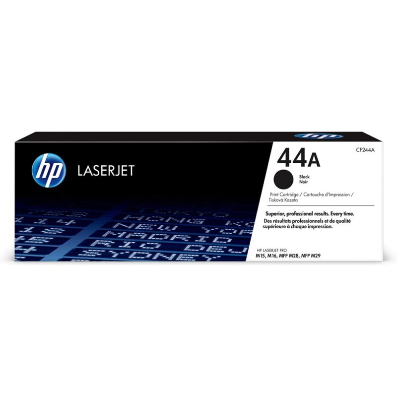 HP 44A LaserJet Black Toner (1.0k) (CF244A) (HPCF244A) HP 44A LaserJet Black Toner (1.0k) (CF244A) (HPCF244A)