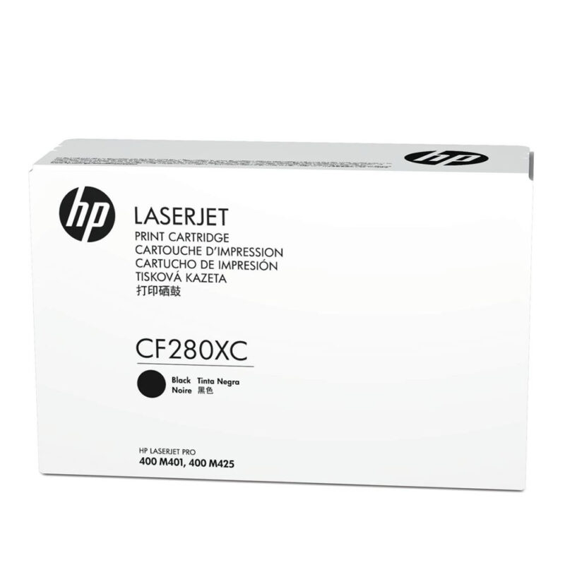 HP 80A LJ PRO 400 M401/M425 HC TONER BLACK CONTRACTUAL (CF280XC) (HPCF280XC)