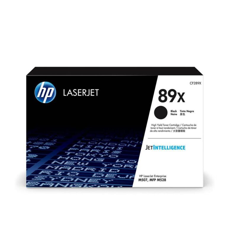 HP 89X LaserJet Black Toner HC (10k) (CF289X) (HPCF289X) HP 89X LaserJet Black Toner HC (10k) (CF289X) (HPCF289X)
