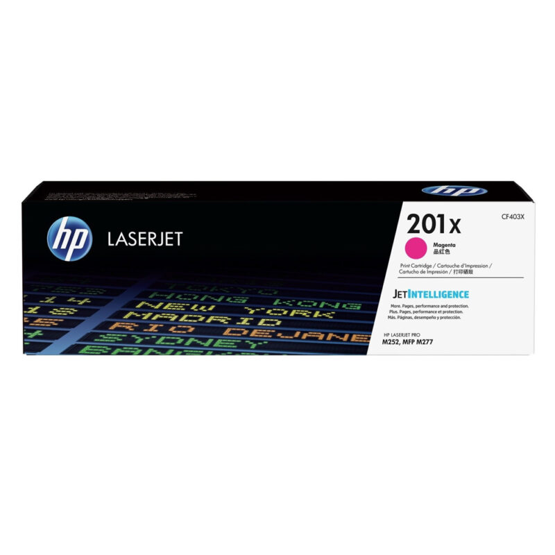 HP Color LaserJet PRO M252/MFP M277 HC Magenta Toner (CF403X) (HPCF403X) HP Color LaserJet PRO M252/MFP M277 HC Magenta Toner (CF403X) (HPCF403X)