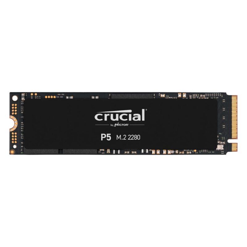 Crucial SSD P5 500GB 3D NAND NVME PCIe M.2 (CT500P5SSD8) (CRUCT500P5SSD8) Crucial SSD P5 500GB 3D NAND NVME PCIe M.2 (CT500P5SSD8) (CRUCT500P5SSD8)
