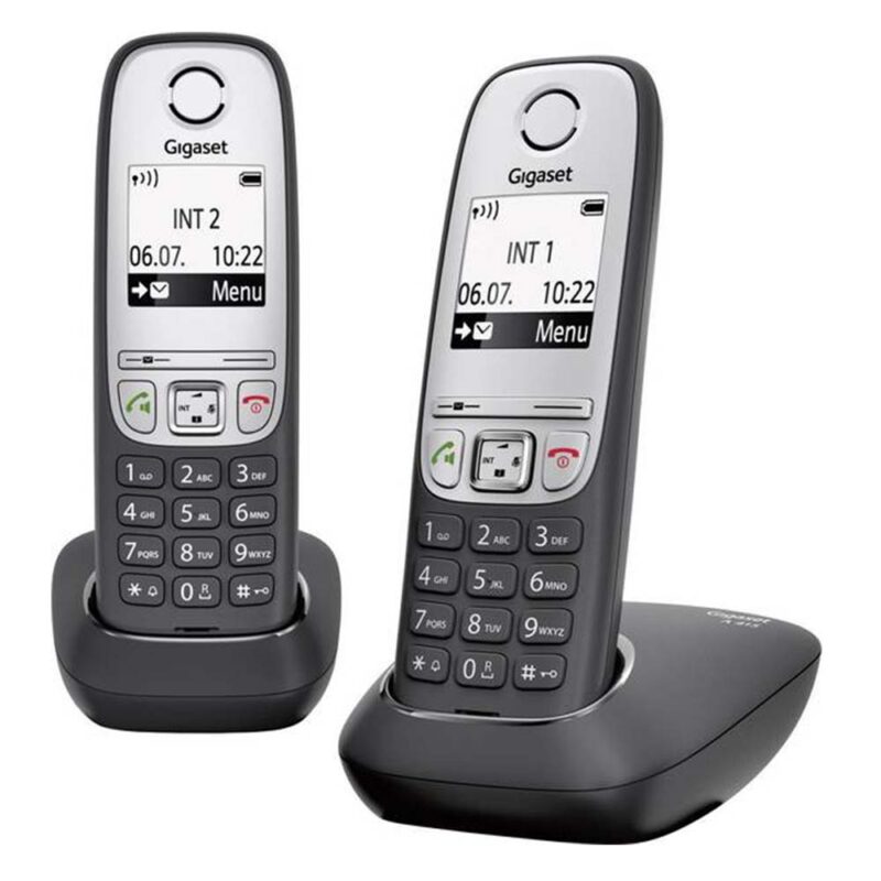 Ασύρματο Τηλέφωνο Gigaset A415 Duo Black (L36852-H2505-B101) (GGSL36852-H2505-B101) Ασύρματο Τηλέφωνο Gigaset A415 Duo Black (L36852-H2505-B101) (GGSL36852-H2505-B101)