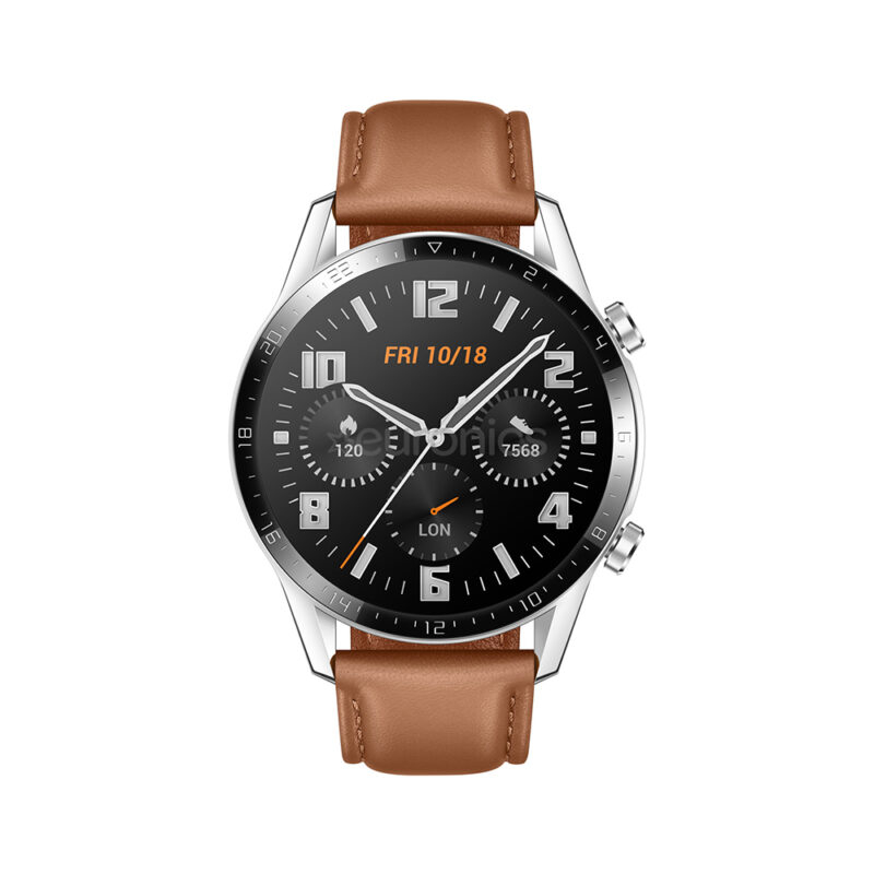 Watch Huawei GT 2 Classic 46mm - Leather Brown EU (HUALTN-B19BRN) Watch Huawei GT 2 Classic 46mm - Leather Brown EU (HUALTN-B19BRN)