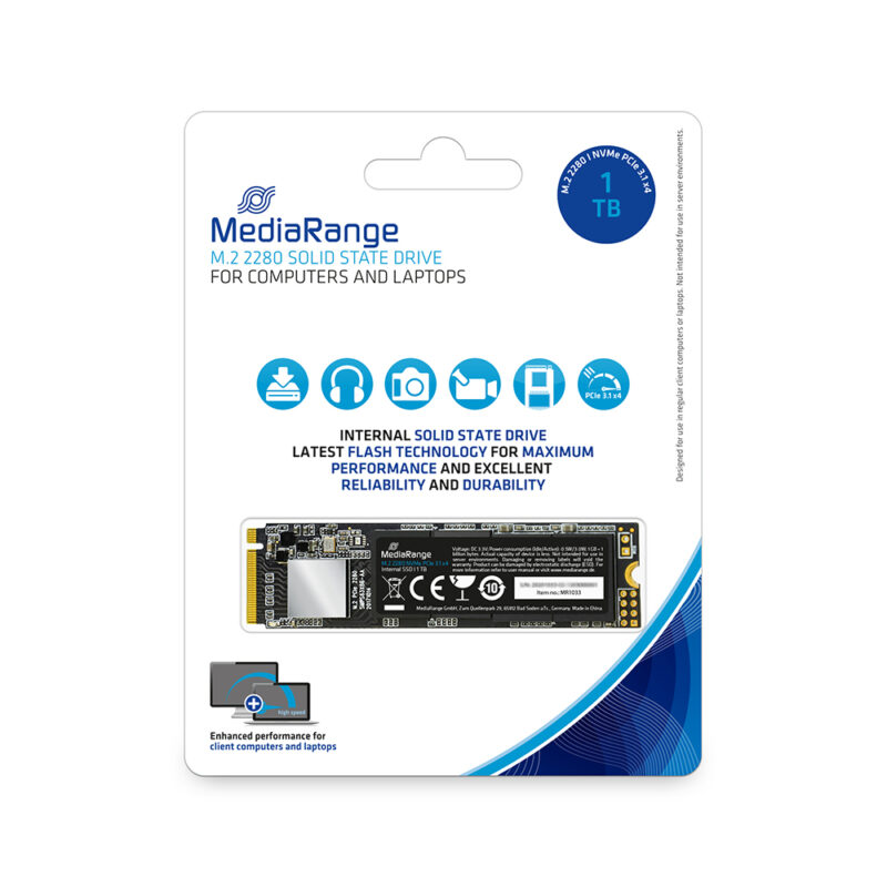 MediaRange Internal M.2 2280 solid state drive MediaRange Internal M.2 2280 solid state drive