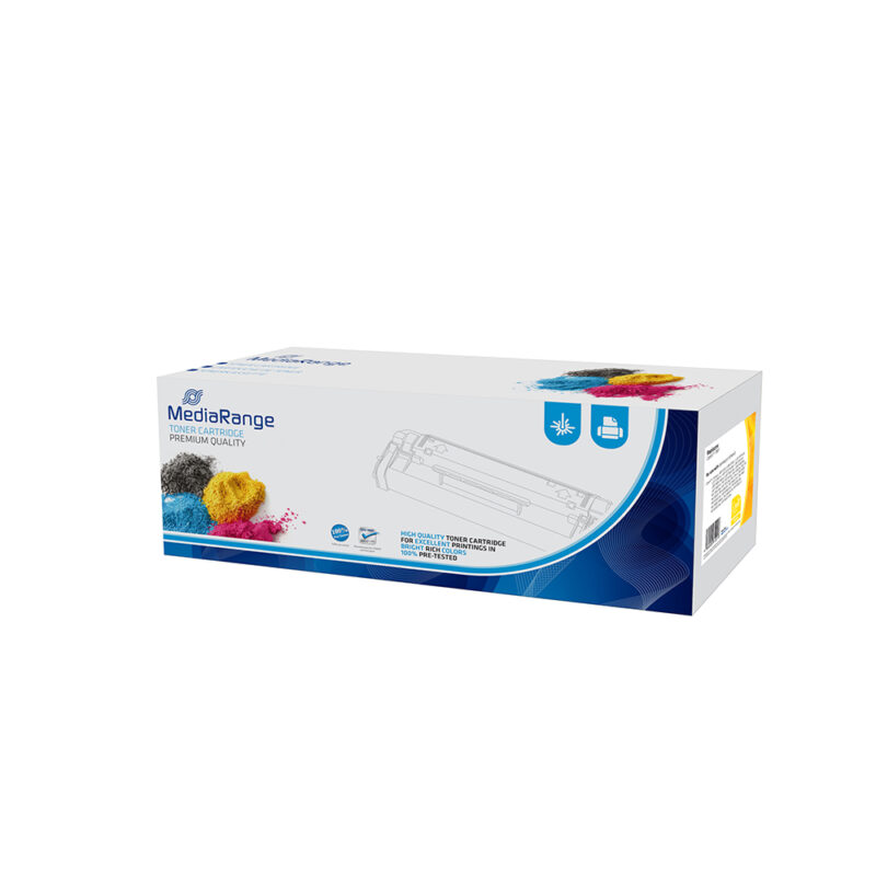 Toner MEDIARANGE Συμβατό για Εκτυπωτές Canon (Yellow) (718Y) (MRCAT718Y)