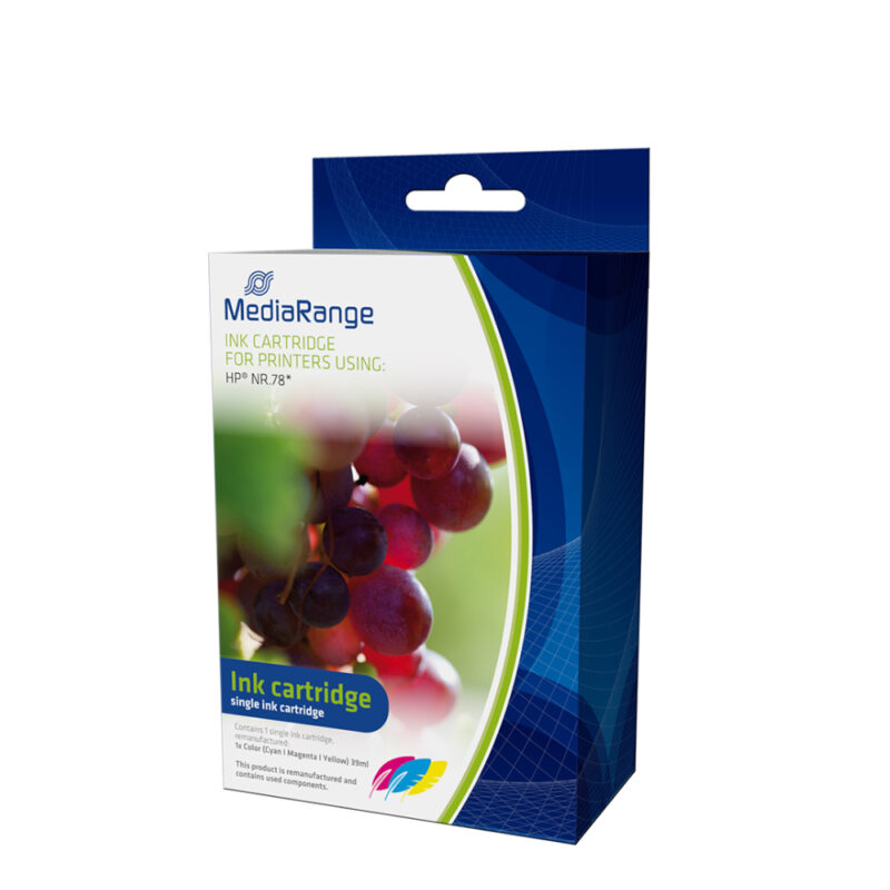 Inkjet MEDIARANGE Συμβατό για Εκτυπωτές HP (Colour) (No.78) (C6578D) (MRHP78C)