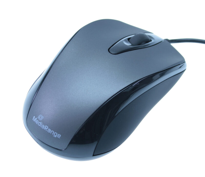 MediaRange Optical Mouse (Black/Grey MediaRange Optical Mouse (Black/Grey