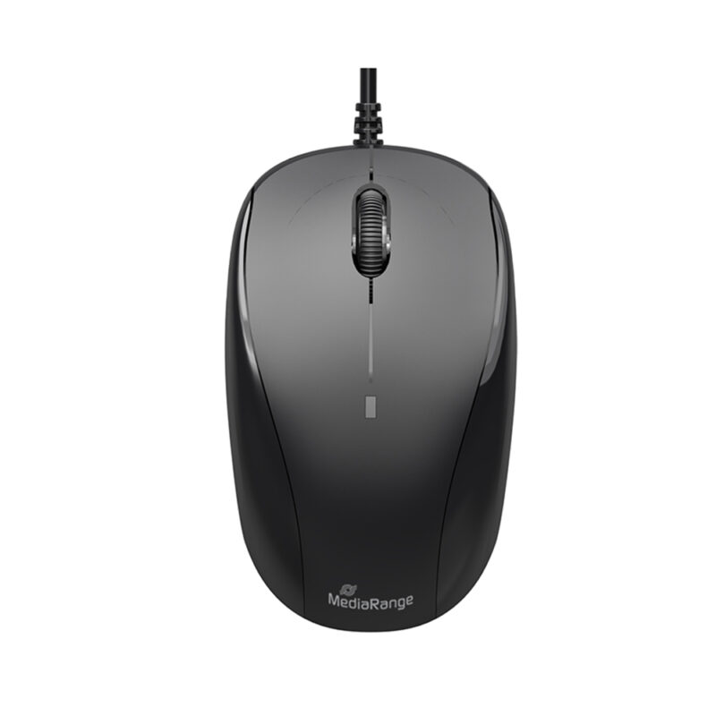 MediaRange Optical Mouse Corded 3-Button (Black MediaRange Optical Mouse Corded 3-Button (Black