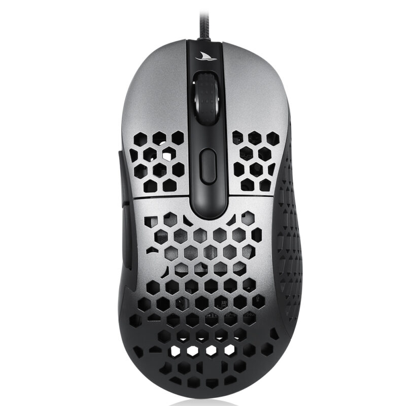 Motospeed ZEUS 6400 Wired Gaming Mouse Black Grey