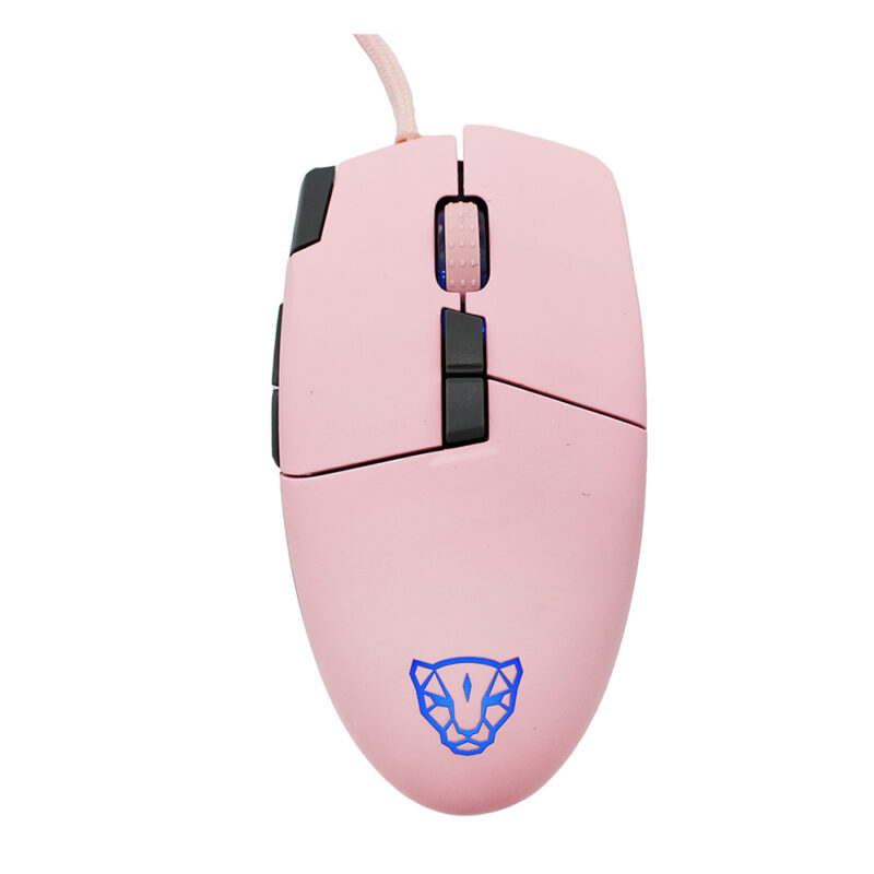 Motospeed V200 Wired Gaming Mouse Pink