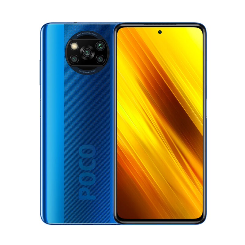 Xiaomi Pocophone X3 NFC Dual Sim 6GB RAM 128GB - Blue EU (XIAPOCX36128BL)