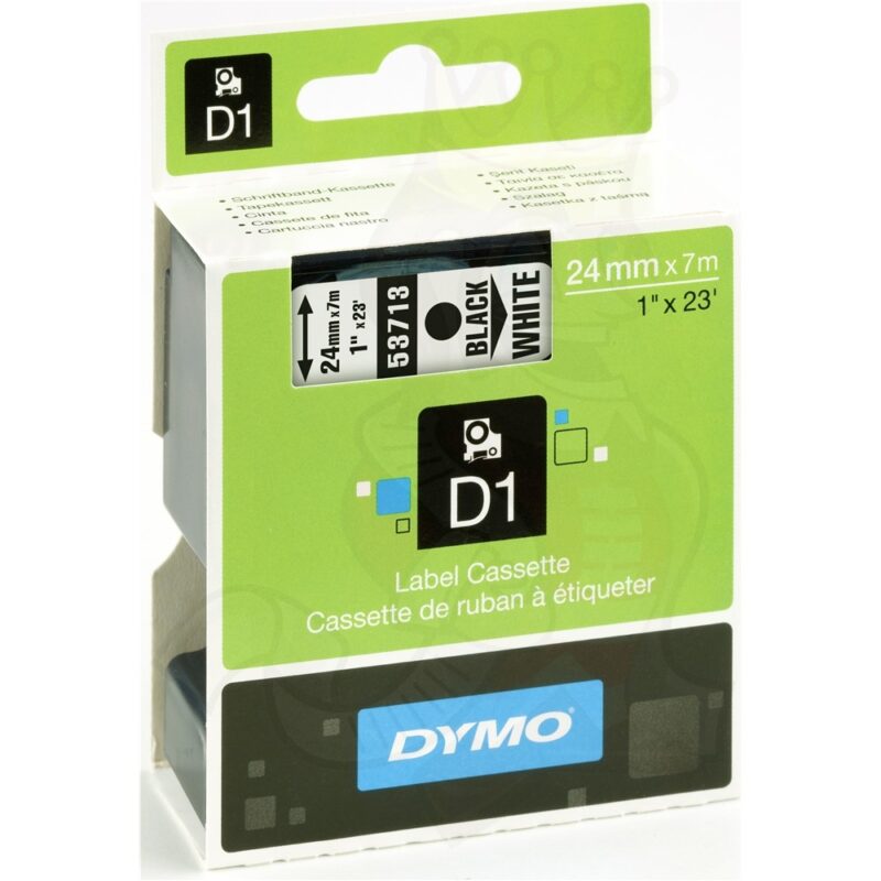 Ταινία Ετικετογράφου DYMO D1 (Μαύρα Γράμματα σε Λευκό Φόντο) (S0720930) (DYMO53713) Ταινία Ετικετογράφου DYMO D1 (Μαύρα Γράμματα σε Λευκό Φόντο) (S0720930) (DYMO53713)