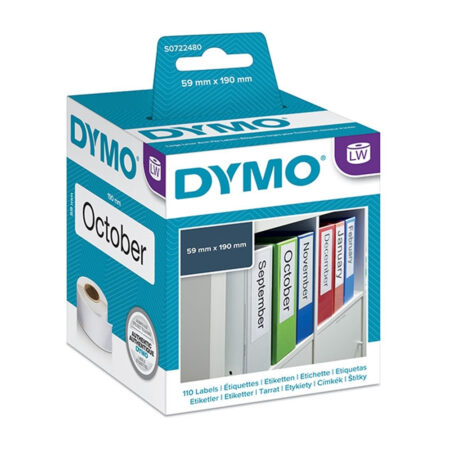 Ετικέτες DYMO 99019 190X59mm για Κλασέρ (S0722480) (DYMO99019)