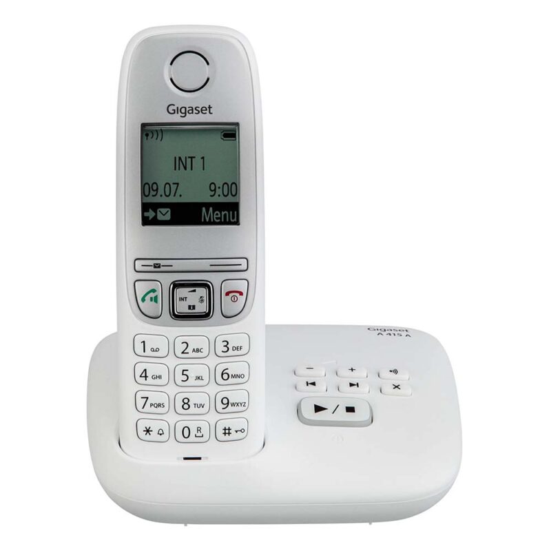 Ασύρματο Τηλέφωνο Gigaset A415A DECT telephone White (S30852-H2525B102) (GGSS30852-H2525B102) Ασύρματο Τηλέφωνο Gigaset A415A DECT telephone White (S30852-H2525B102) (GGSS30852-H2525B102)