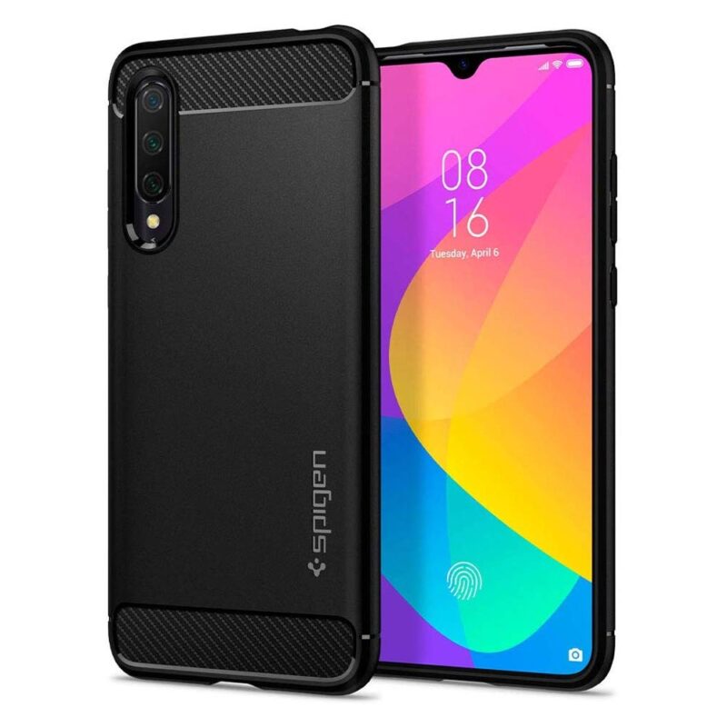 SPIGEN RUGGED ARMOR XIAOMI MI 9 LITE MATTE BLACK (S52CS26400) SPIGEN RUGGED ARMOR XIAOMI MI 9 LITE MATTE BLACK (S52CS26400)