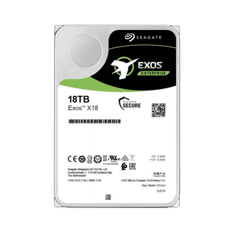 Εσωτερικός Σκληρός Δίσκος SEAGATE 3.5'' 18TB Exos X18 12 Gb/s SAS (ST18000NM004J) (SEAST18000NM004J) Εσωτερικός Σκληρός Δίσκος SEAGATE 3.5'' 18TB Exos X18 12 Gb/s SAS (ST18000NM004J) (SEAST18000NM004J)