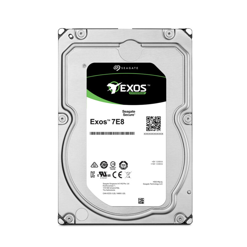 Εσωτερικός Σκληρός Δίσκος Seagate Exos 7E8 2TB 512n SAS (ST2000NM003A) (SEAST2000NM003A)