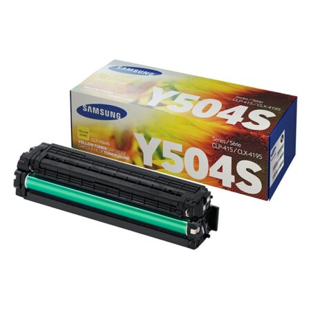 Samsung CLT-Y504S Yellow Toner Cartridge (SU502A) (HPCLTY504S)