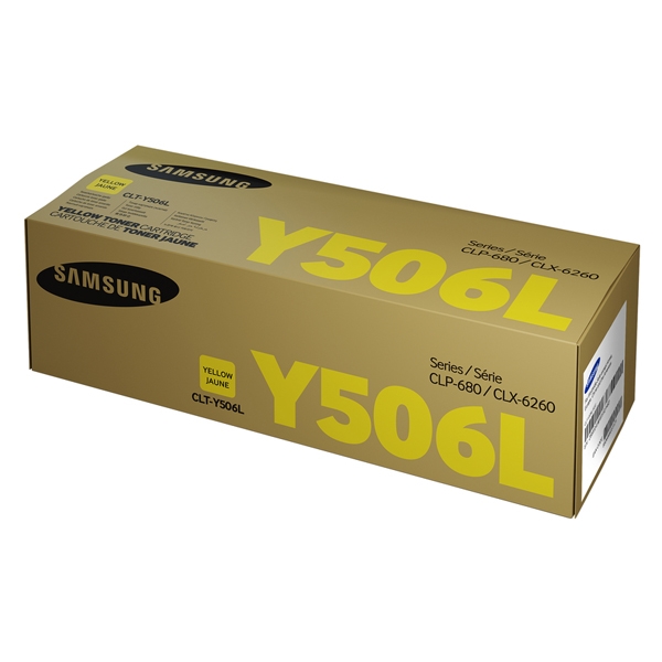 Samsung CLT-Y506L High Yield Yellow Toner Cartridge (SU515A) (HPCLTY506L) Samsung CLT-Y506L High Yield Yellow Toner Cartridge (SU515A) (HPCLTY506L)
