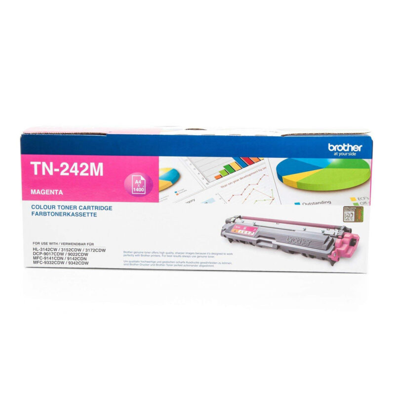 Toner Brother TN-242M Magenta (TN-242M) (BRO-TN-242M) Toner Brother TN-242M Magenta (TN-242M) (BRO-TN-242M)