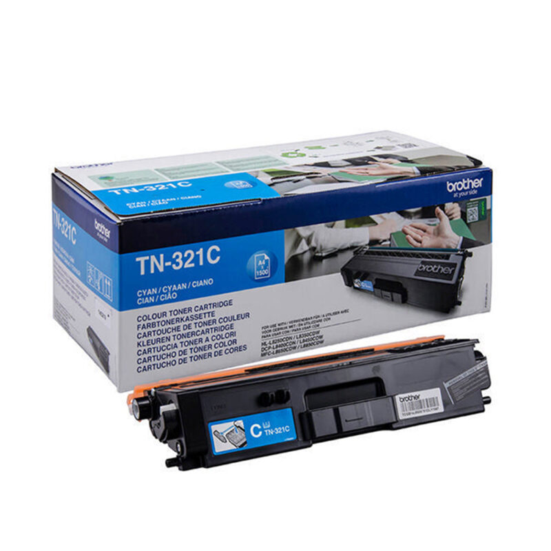 Toner Brother TN-321BK Cyan (TN-321C) (BRO-TN-321C) Toner Brother TN-321BK Cyan (TN-321C) (BRO-TN-321C)
