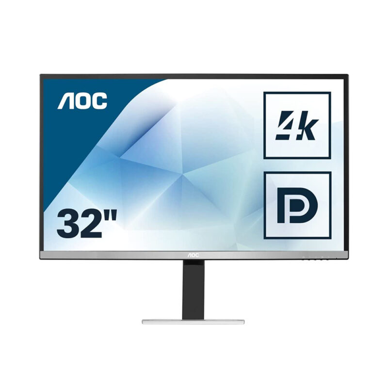 AOC U3277FWQ Led 4K UHD Monitor 32'' with speakers (U3277FWQ) (AOCU3277FWQ)