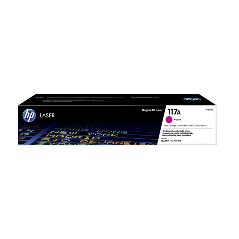 HP 117A Magenta Original Laser Toner Cartridge (W2073A) (HPW2073A) HP 117A Magenta Original Laser Toner Cartridge (W2073A) (HPW2073A)