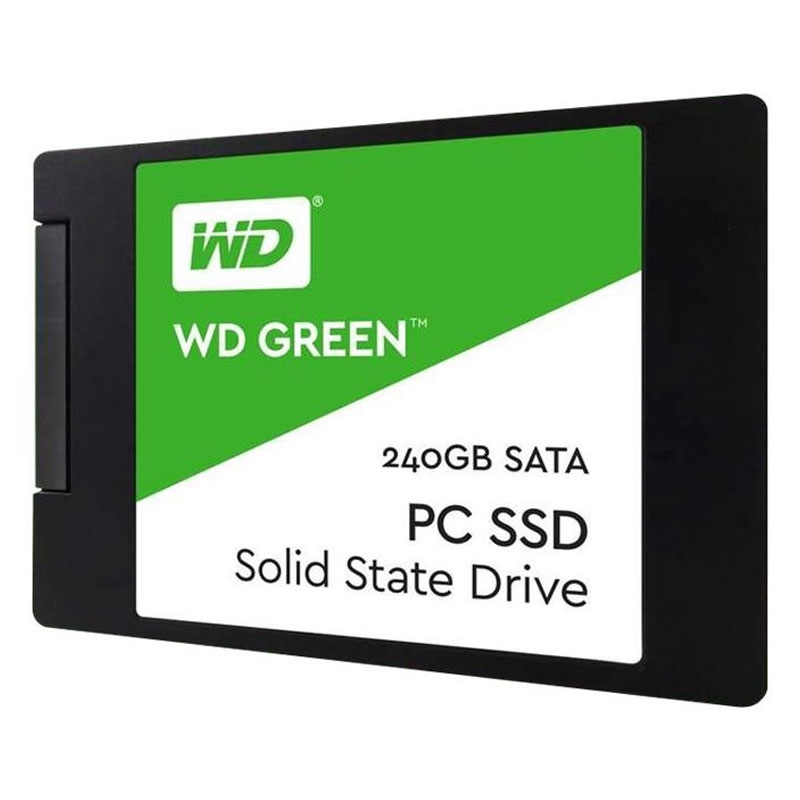 Western Digital Δίσκος SSD 2.5'' SATA III Green 240GB (WDS240G2G0A) Western Digital Δίσκος SSD 2.5'' SATA III Green 240GB (WDS240G2G0A)