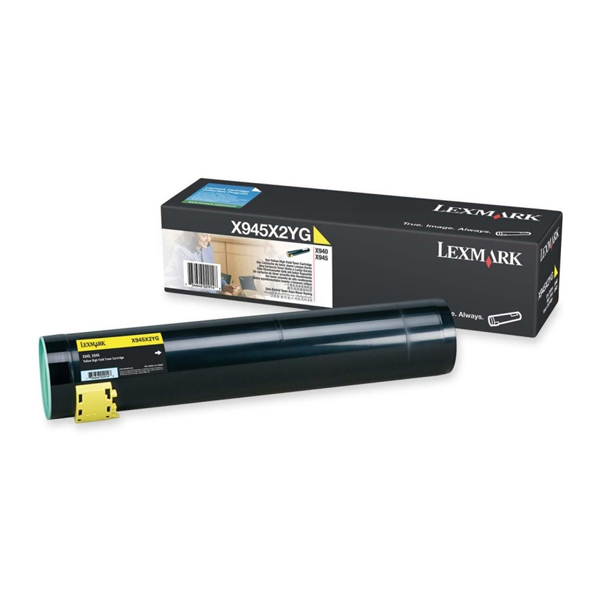 LEXMARK X940/945 YELLOW TONER (X945X2YG) (LEXX945X2YG) LEXMARK X940/945 YELLOW TONER (X945X2YG) (LEXX945X2YG)