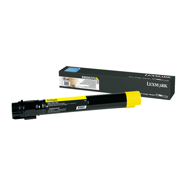 LEXMARK X950/952/954 YELLOW EXTRA HC PRINT CRTR (22K) (X950X2YG) (LEXX950X2YG) LEXMARK X950/952/954 YELLOW EXTRA HC PRINT CRTR (22K) (X950X2YG) (LEXX950X2YG)