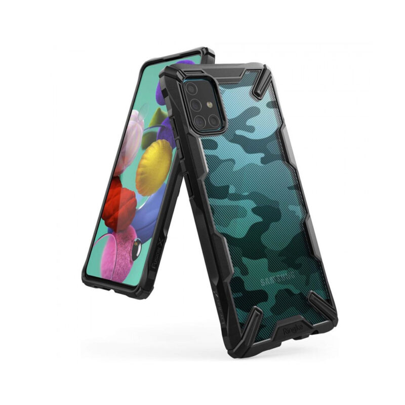 Ringke Fusion X Galaxy A51 Camo Black (XDSG0023) (RINXDSG0023)