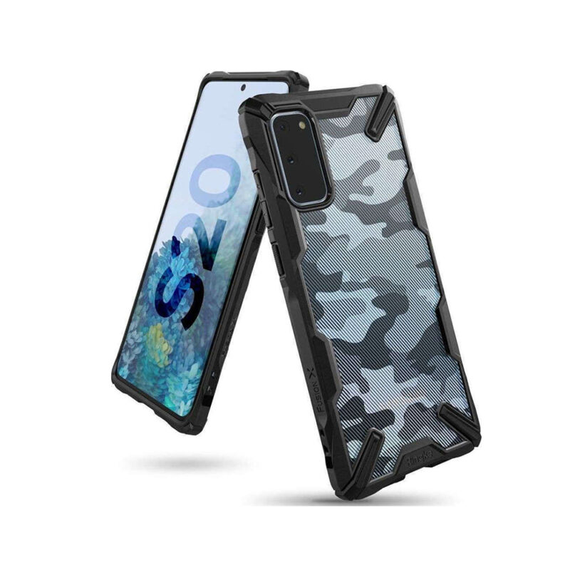 Ringke Fusion X Galaxy S20 Camo Black (XDSG0025) (RINXDSG0025)